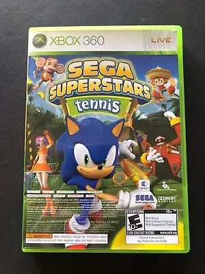 XBox 360 Video Game Sega Superstars Tennis And Arcade 2 Disks Set • $5