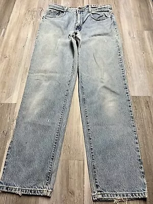 Vintage Structure Jeans Men’s 33x32 Regular Tapered Leg Stone Wash Made In USA • $24.99