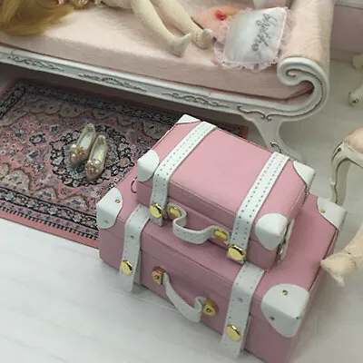 70cm 1/3 1/4 1/6 BJD Bag Set Pink Suitcase Doll Luggage Dollfie Luts DOD AOD MID • $18.39