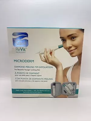 New Silk'n ReVit Microderm Diamond Peeling Tip Exfoliation Kit With Case • $29.88