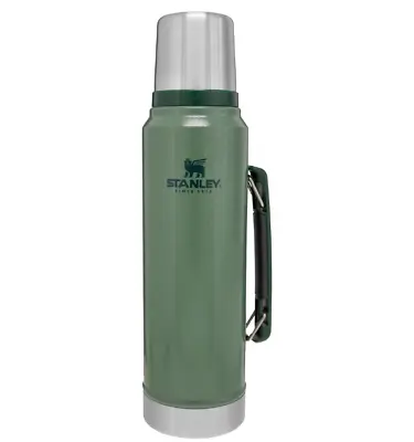 $28.47 • Buy Classic Vacuum Thermos Bottle Coffee Insulated Wide Mouth 1.1 Qt Stainless Steel