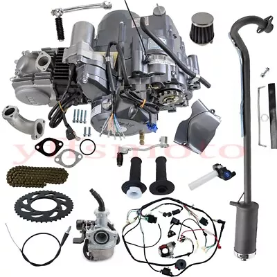 Lifan 125cc Semi Auto Engine Motor Full Kits For CL70 Z50R CT110 Honda SSR 140cc • $599.02