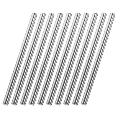 10pcs 304 Stainless Steel Solid Round Rod 8mm X 200mm For RC DIY Craft Tool • $25.79