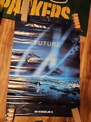 X-FILES  THE MOVIE RARE 1998 POSTER Future 20 X 40 Theater Original • $27