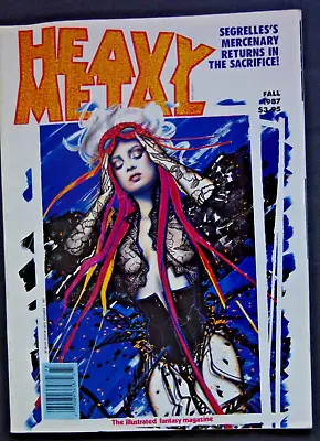 Heavy Metal Magazine 1987 Fall  Segura  Moebius Kuper Segrelles NEW Unread • $22.77
