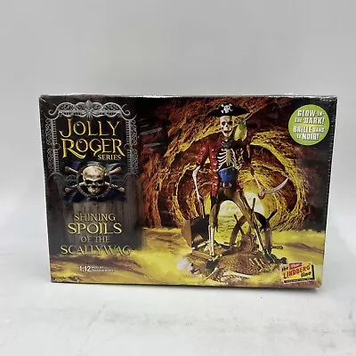 Lindberg HL614 1/12 Jolly Roger Shining Spoils Of Scallywag Diorama Model Kit #c • $19.99