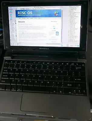 Unique RISC OS  (Acorn) System-Raspberry Pi Zero W Within Motorola 10.1  Lapdock • $384.06