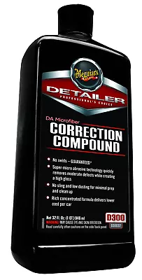 MEGUIAR'S D30032 DA Microfiber Correction Auto Compound Removes Surface Defects • $38.08