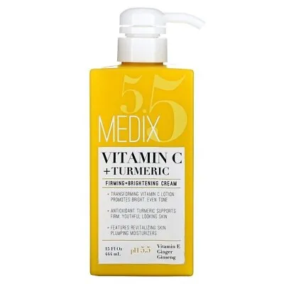 Medix 5.5 Vitamin C + Turmeric Firming + Brightening Cream - 15 Fl Oz • $24.99