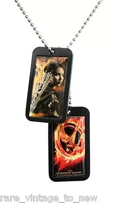 NEW Hunger Games NECA - Katniss Everdeen Mockingjay Dog Tags Necklace Dog Tags • $13.99