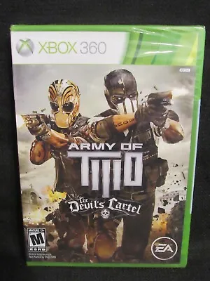 $14.95 • Buy Xbox 360 Army Of Two: The Devil's Cartel Factory Sealed Game New DD232