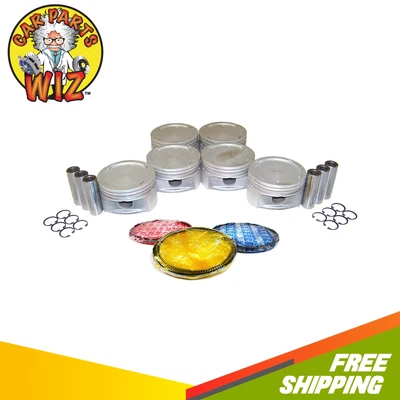 $211.24 • Buy Piston And Ring Kit Fits 02-06 Hyundai Kia 3.5L V6 DOHC 24V