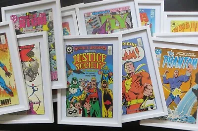 £14.99 • Buy 2 For £26 Great Gifts DC MARVEL Framed Vintage Full Comics -Read/Display/Collect