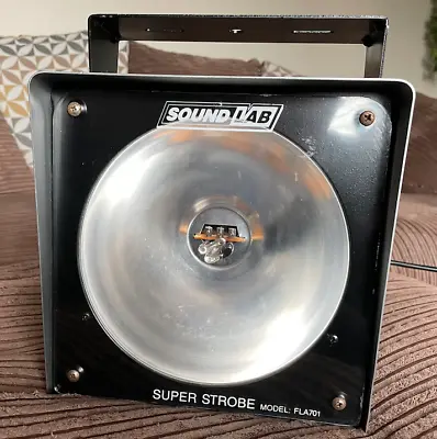 £20 • Buy SOUNDLAB SUPER STROBE LIGHT - DISCO! (Works Intermittently - See Description)