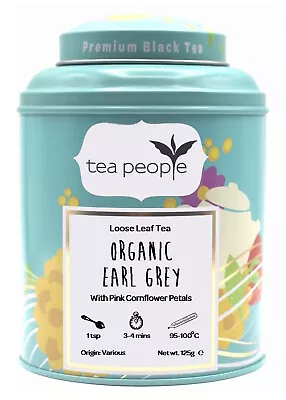 Organic Earl Grey - Loose Black Tea With Bergamot And Pink Cornflowers • £14.30