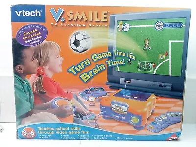 Vtech V.SMILE TV Learning System Console Educational Video Game + 1 Game (READ) • $59.99