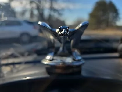 Vintage 1931 1932 Chevrolet Chevy Eagle Hood Radiator Cap Ornament Art Deco • $200