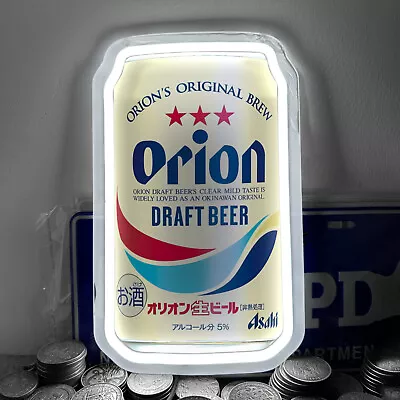 Orion's Orignal Brew Draft Beer Neon Sign Bar Club Store Wall Decor 12 X 7  H4 • $49.99