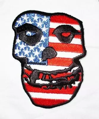 The Misfits American Flag Skull Patch Punk • $7.15