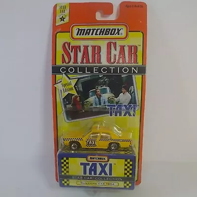 New Vintage Matchbox 1997 Star Car Collection- Taxi Sunshine Cab #804 Yellow • $9.59