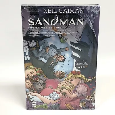 $35.95 • Buy Sandman Neil Gaiman Deluxe Edition Book 3 Three New DC Black Label HC Sealed