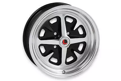 Legendary Wheel Magnum 400 Gloss Black W Machined Face 15x6 In For 74-93 Mustang • $196.95