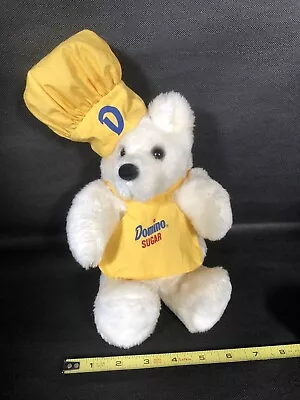 Vintage Commonwealth Domino Sugar Bear In A Bag Reversible Toy 9  Plush 1988 • $9