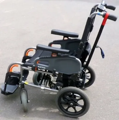 Karma Flex Transit Folding Wheelchair With Powerstroll  • £700