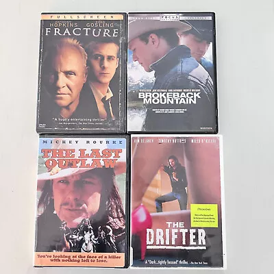 4 Dvd Lot The Drifter -Delaney  Bottoms  O'Keeffe. The Last Outlaw. Brokeback • $34.99