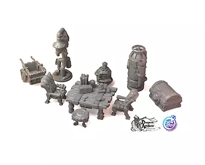 Laboratory Furniture - Insane Inventions - CastNPlay Wargaming D&D DnD • $59.99