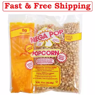 Gold Medal Mega Pop Popcorn Kit (12 Oz. Kit 24 Ct.) • $64.88