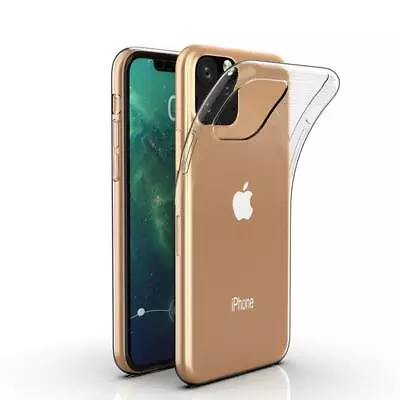 IPhone X XS 11 Pro Max XR Case 8 7 Plus Clear TPU Slim Soft Silicone Cover Apple • $5.95