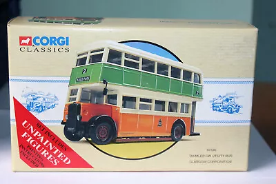 Corgi Classics 1:50 Daimler Cw Utility Bus - Glasgow Corporation 97336 • $12.43