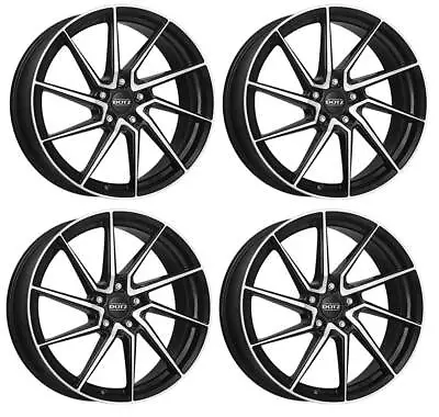 4 Dotz Spa Dark Wheels 8.0Jx18 5x1143 For Mazda 3 6 Cx-3 Cx-5 Cx-7 Mx-5 RX8 • $1486.80