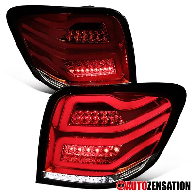Fit 2006-2011 Mercedes Benz W164 ML350 ML500 ML63 Red/Smoke Full LED Tail Lights • $207.89
