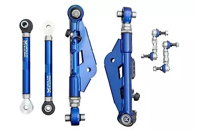 MEGAN 4pc Front Lower Control Arm + Tension Rod +Link For 240sx 89-94 S13 Silvia • $504.60