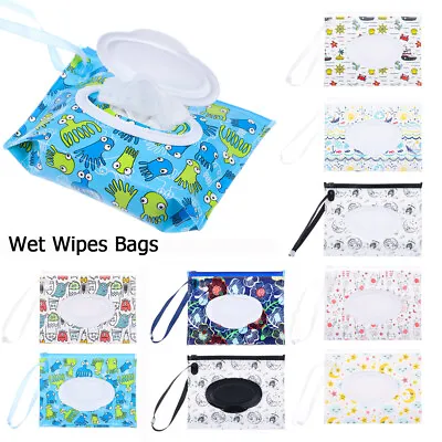 £2.74 • Buy Reusable Wet Wipes Bag Wipes Container Baby Wet Wipes Box Cleaning Wipes Case