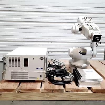 EPSON PS3-AS00 RC520 DU6 6-Axis Robot 3kg Load 949mm Reach 230VAC SPEL+/Vision • $9000