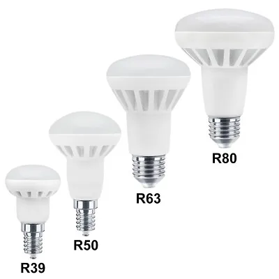  LED Reflector Light Bulbs Warm White R39 R50 R63 R80 Reflectors • £6.99