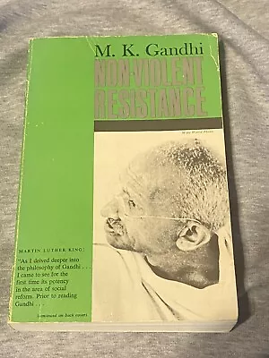 Non-Violent Resistance By M. K. Gandhi 1951 SCHOCKEN BOOKS • $79.99