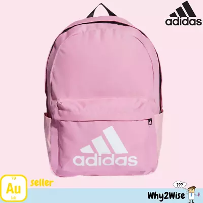 Adidas Classic Badge Of Sport Backpack (Pink) • $39.90