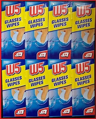 £4.99 • Buy 60 - 360 W5 Optical Lens Wipes Clean Wipes Glasses - Quality Wipes FREE POST