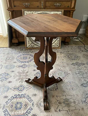 Antique Victorian Walnut Parlor Table Fern Stand • $195.95
