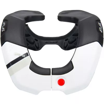 New Atlas Broll Child Neck Brace Collar White Kids Jr Motocross Mx Bmx Off Road • $74.61