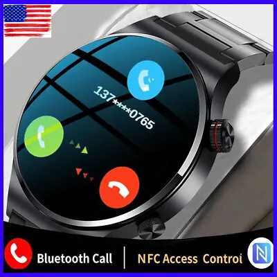 Smart Watch Men Waterproof Smartwatch Bluetooth Call For IPhone Android Samsung~ • $32.98