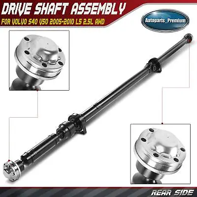 New Rear Driveshaft Prop Shaft Assembly For Volvo S40 V50 2005-2010 L5 2.5L AWD • $279.99
