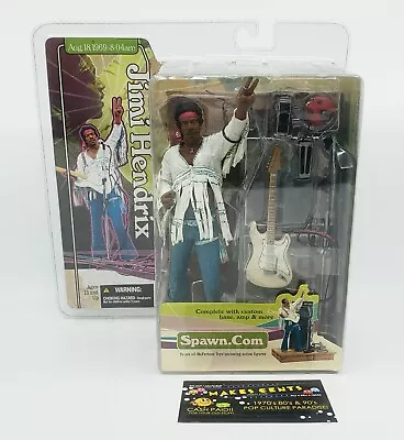 McFarlane Toys Jimi Hendrix Woodstock Concert McFarlane Toys Action Figure - NEW • $79.98