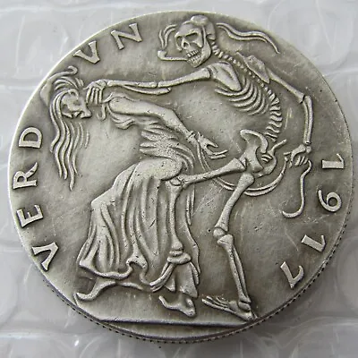 Verdun 1917 - 1. World War Karl Goetz Collection Coin Medal Silver • $13.67