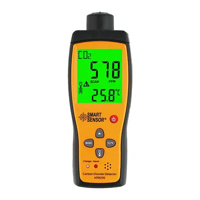 Digital Carbon Dioxide CO2 Analyzer CO2 Gas Detector Tester Monitor 350~9999PPM • $249.98