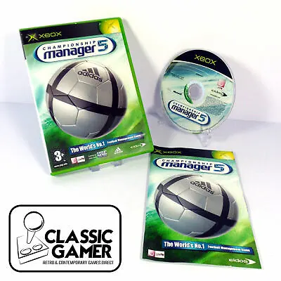 Championship Manager 5 (Original Xbox) *Near Mint* • £8.94